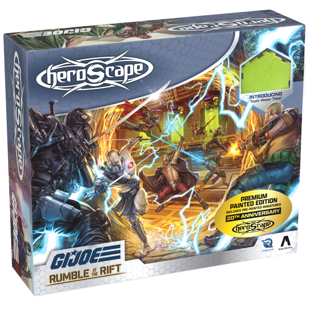 G.I. JOE Heroscape: Rumble at the Rift Battle Box (Pre-Painted) (Preorder)