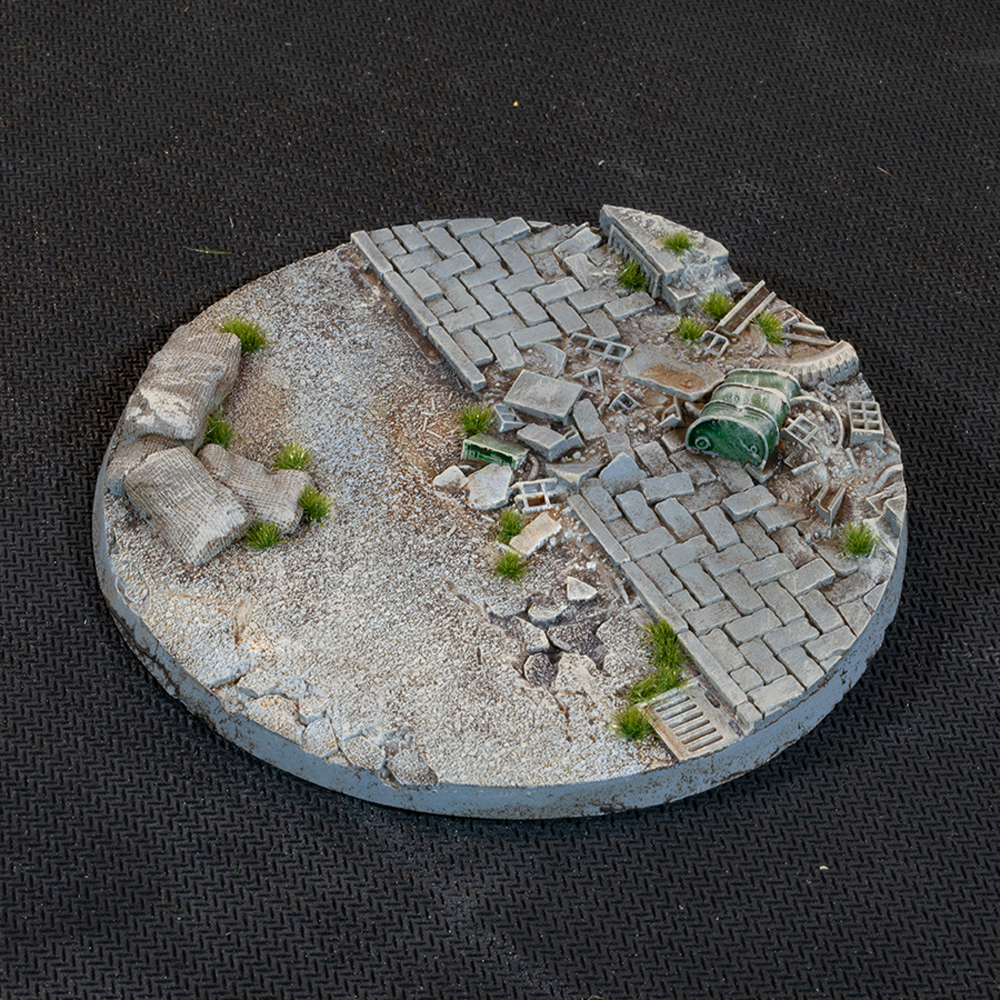 Battle Ready Bases: Urban Warfare - Round 100mm (1)