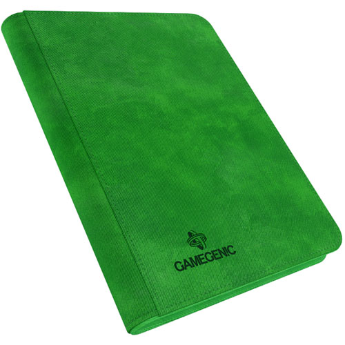 8-Pocket Zip-Up Album: Green