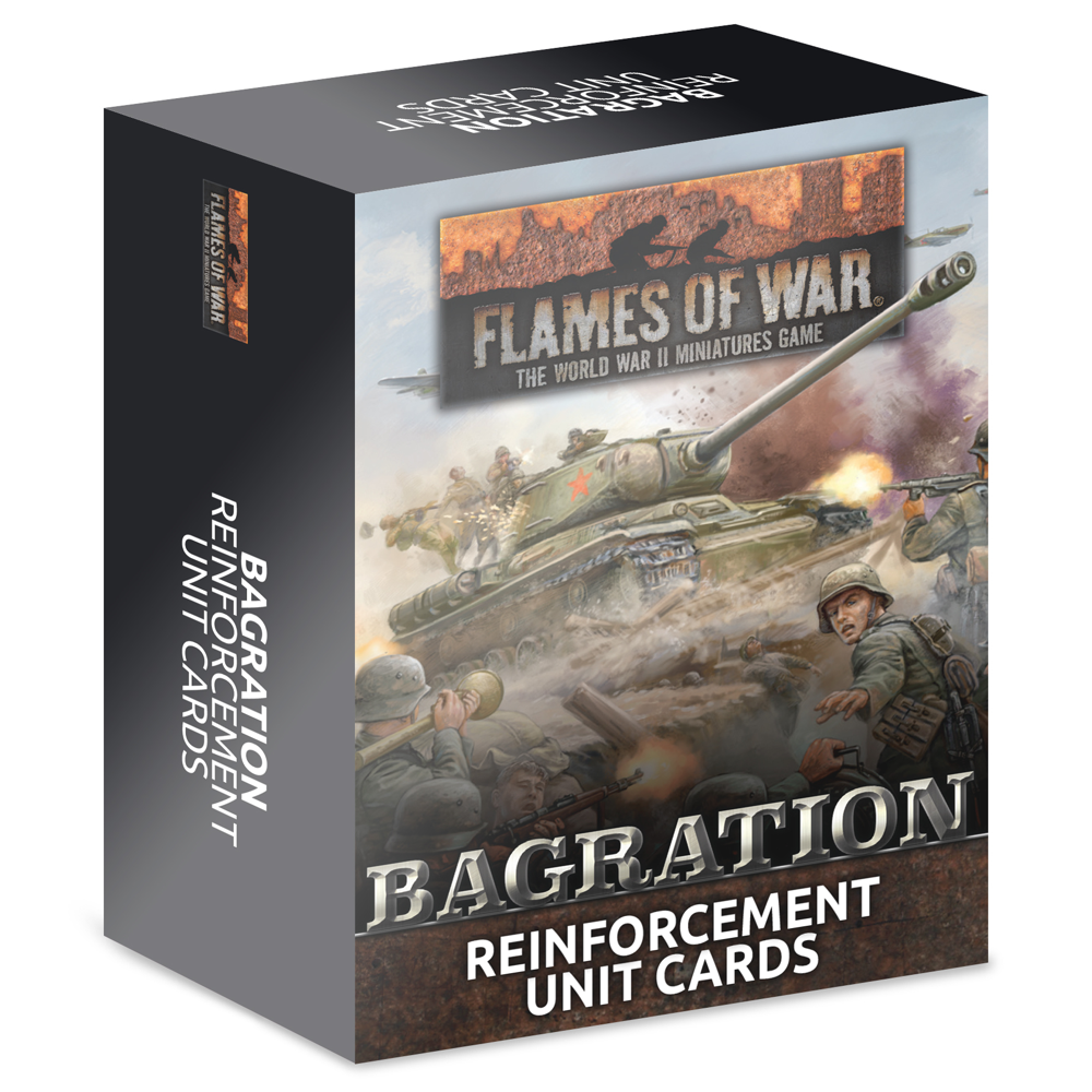 Flames of War WW2: Operation Bagration - Reinforcement Unit Cards