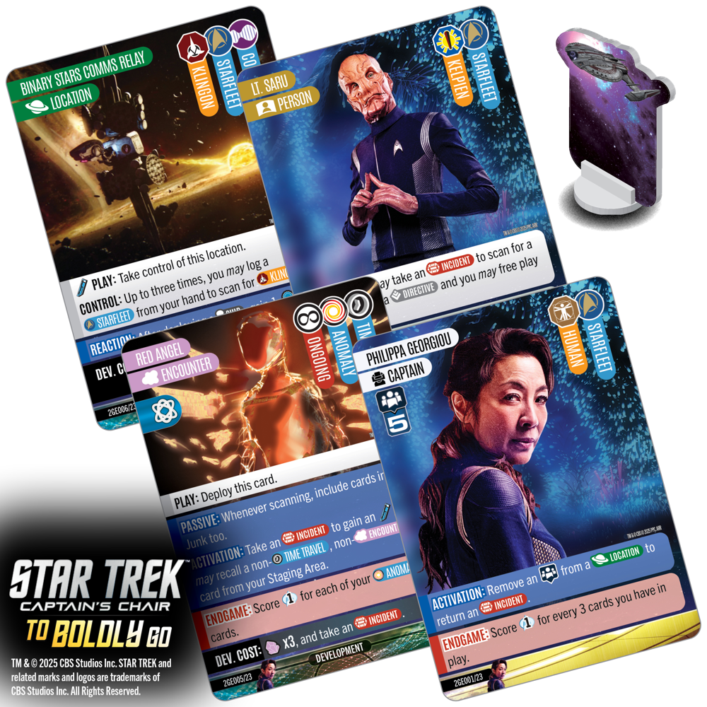 Star Trek: Captain's Chair - To Boldly Go (New Arrival)