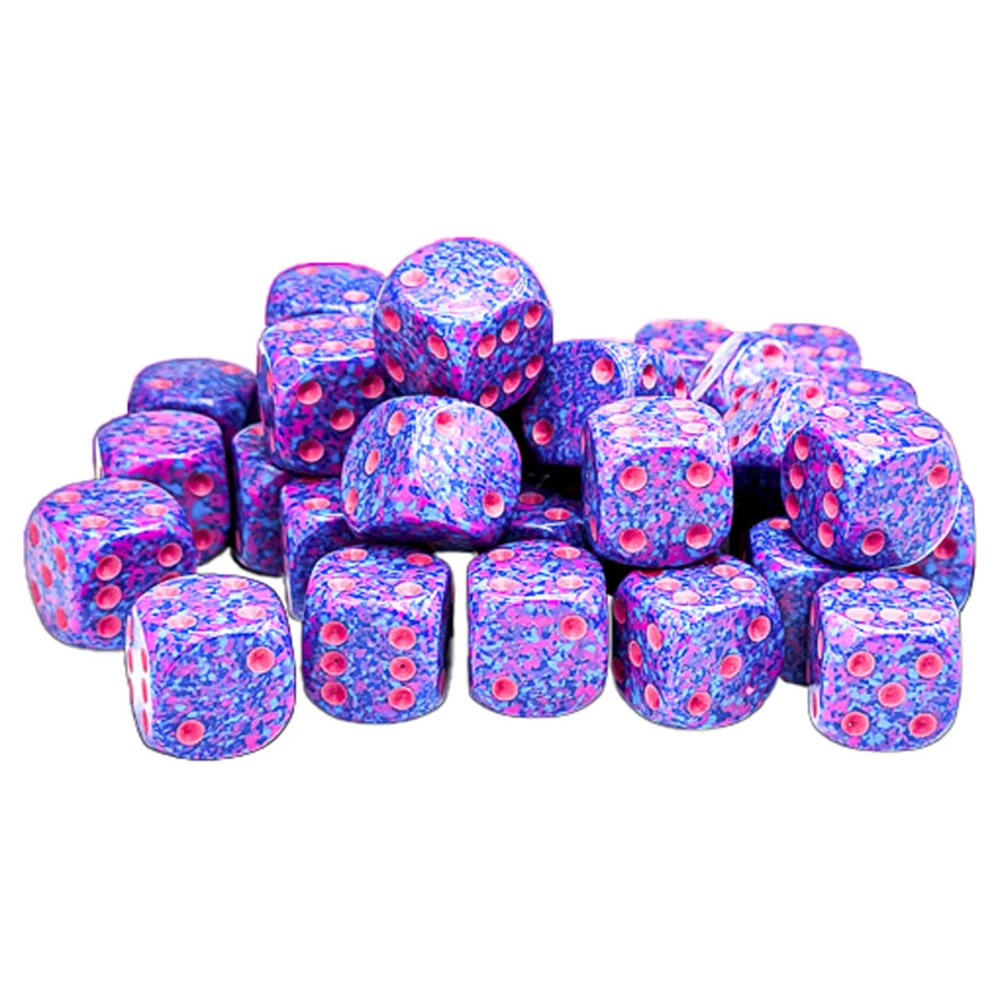 Chessex 12mm d6 Set: Speckled - Purple Passion (36) (New Arrival)