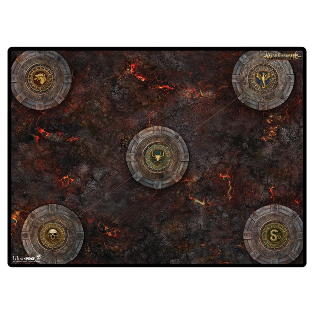 Warhammer Age of Sigmar Battle Mat: Spearhead Fire & Jade A (Preorder)