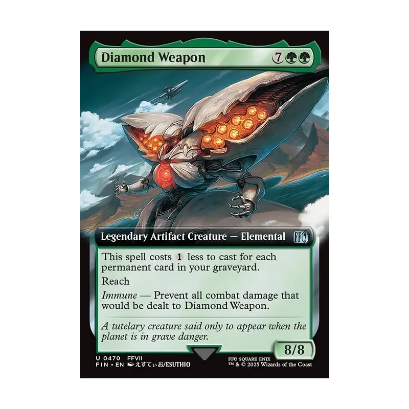 Diamond Weapon (Extended Art) - Final Fantasy (Near Mint)