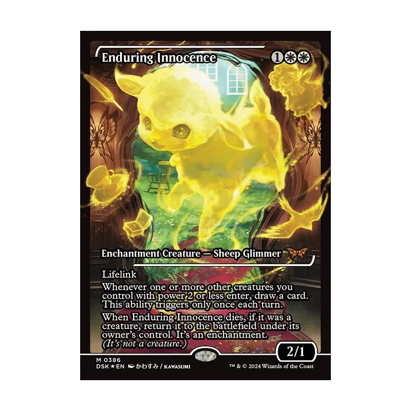 Enduring Innocence (Showcase) - Duskmourn: House of Horror (Foil Near Mint)