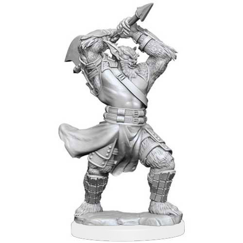 Critical Role Unpainted Minis: W1 Bugbear Fighter