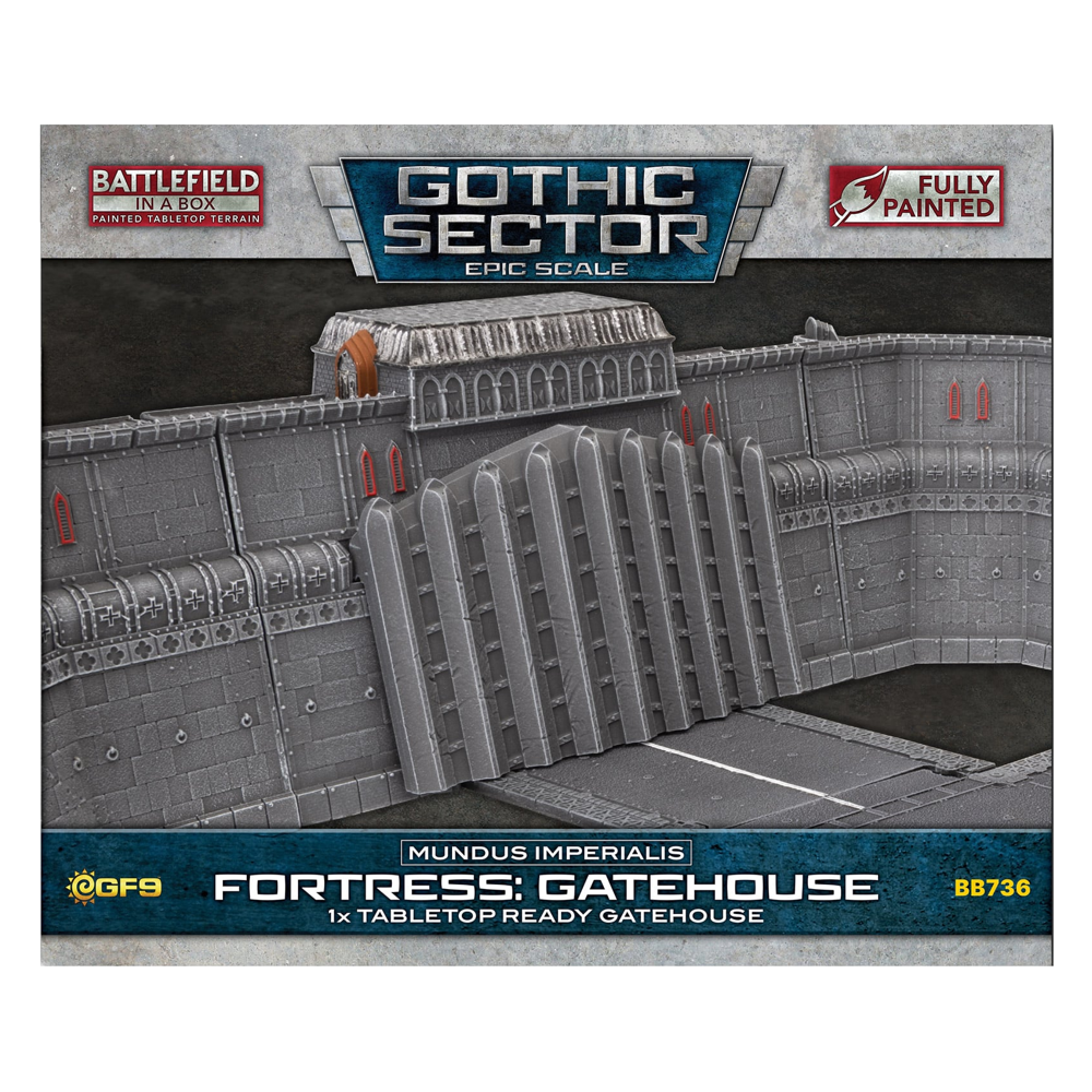Battlefield in a Box: Gothic Sector: Mundus Imperialis - Fortress Gatehouse