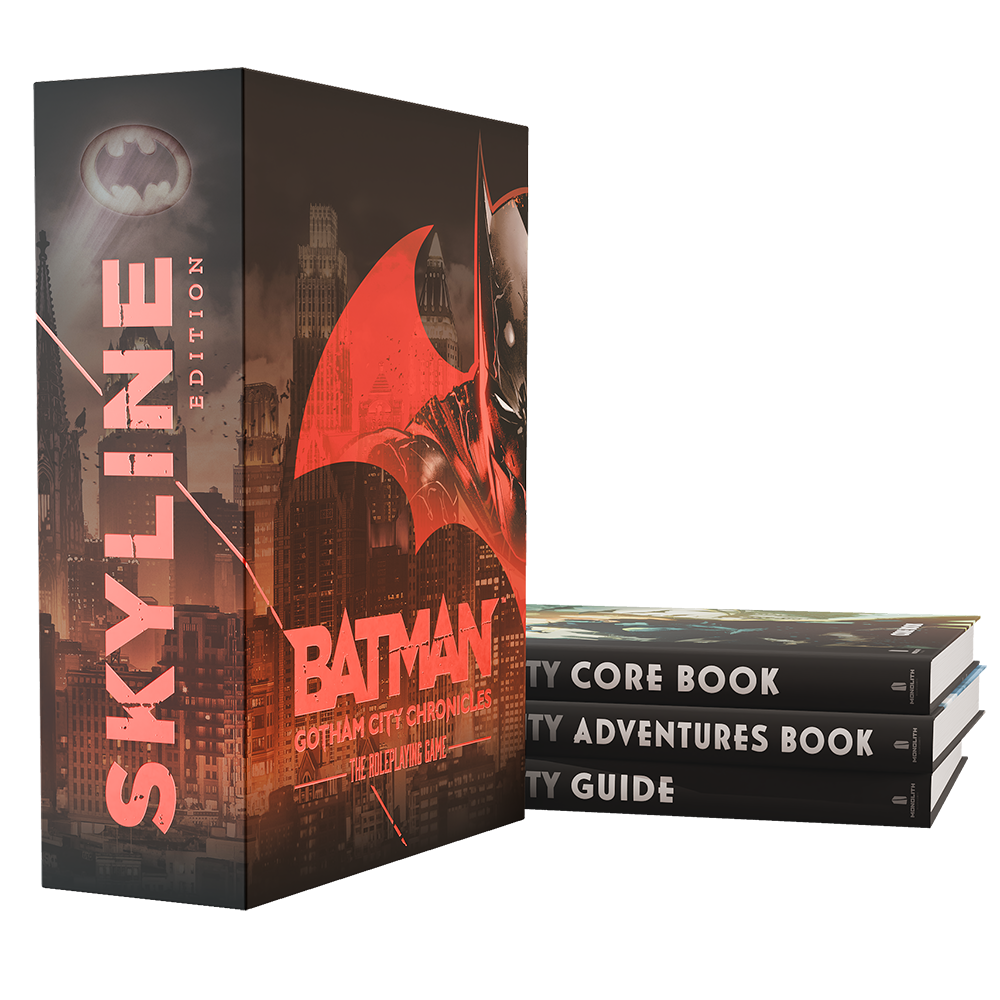 Batman: Gotham City Chronicles - All In (Skyline Edition + Sidekick Miniatures Box)
