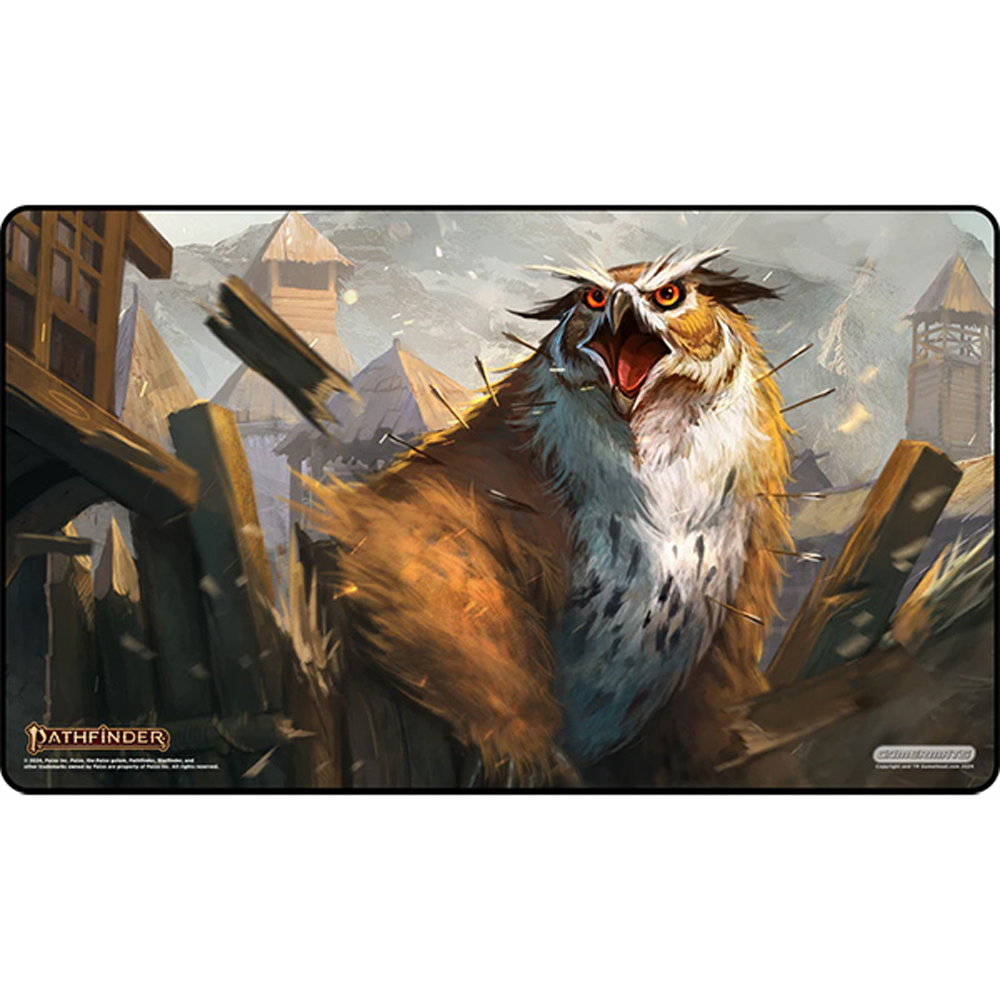 GamerMats Playmat: Giant Owlbear Attack