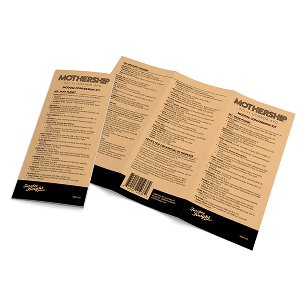 Mothership RPG: Module Conversion Kit (Preorder)