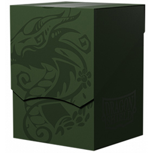 Dragon Shield Deck Shell: Forest Green/Black