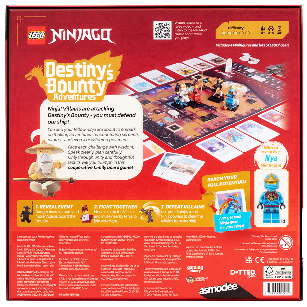 LEGO Ninjago: Destiny's Bounty Adventures (New Arrival)
