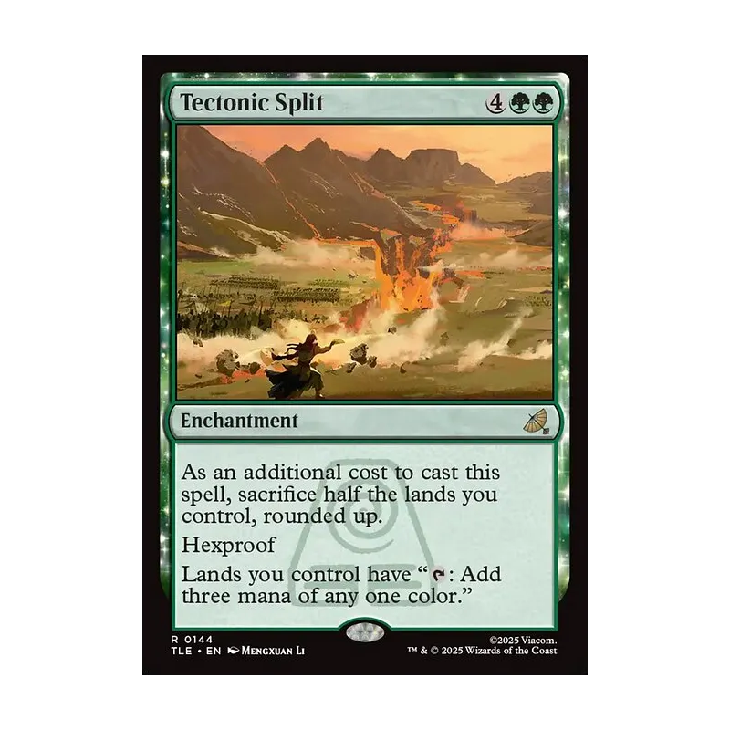 Tectonic Split - Avatar: The Last Airbender Eternal (Near Mint)