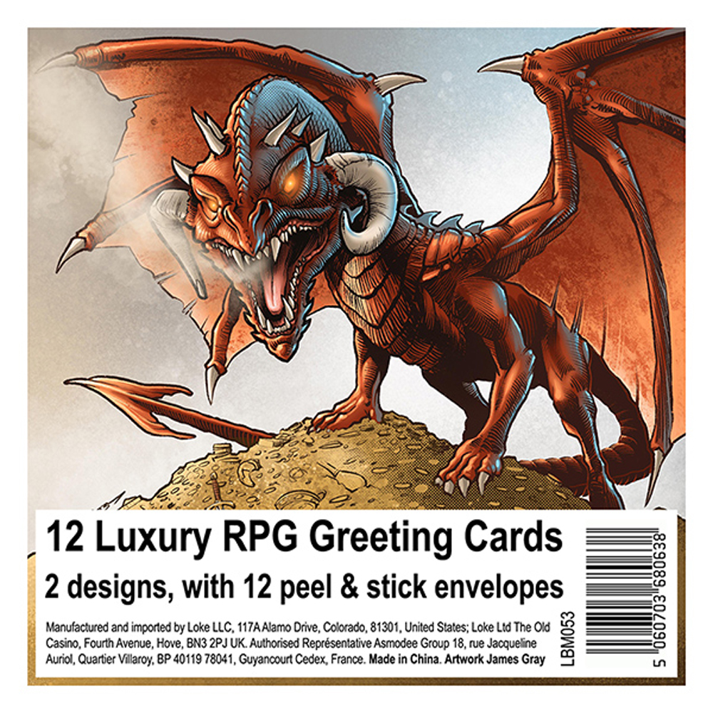 RPG Greeting Cards(Clearance)