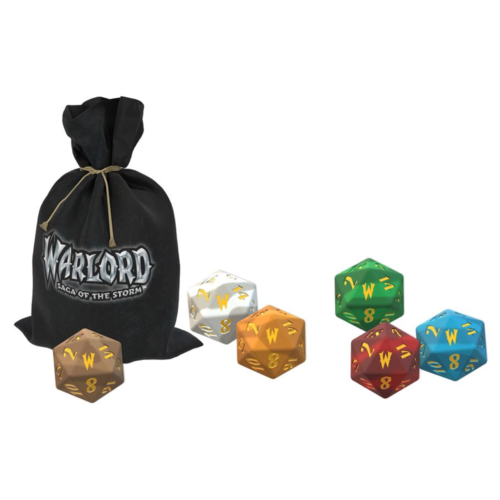 Warlord: Saga of the Storm Dice Set