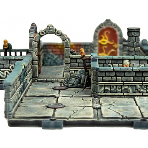 Dungeons & Lasers: Pathfinder - Abomination Vaults Half-Height Walls