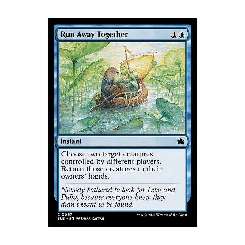 Run Away Together - Bloomburrow (Near Mint)