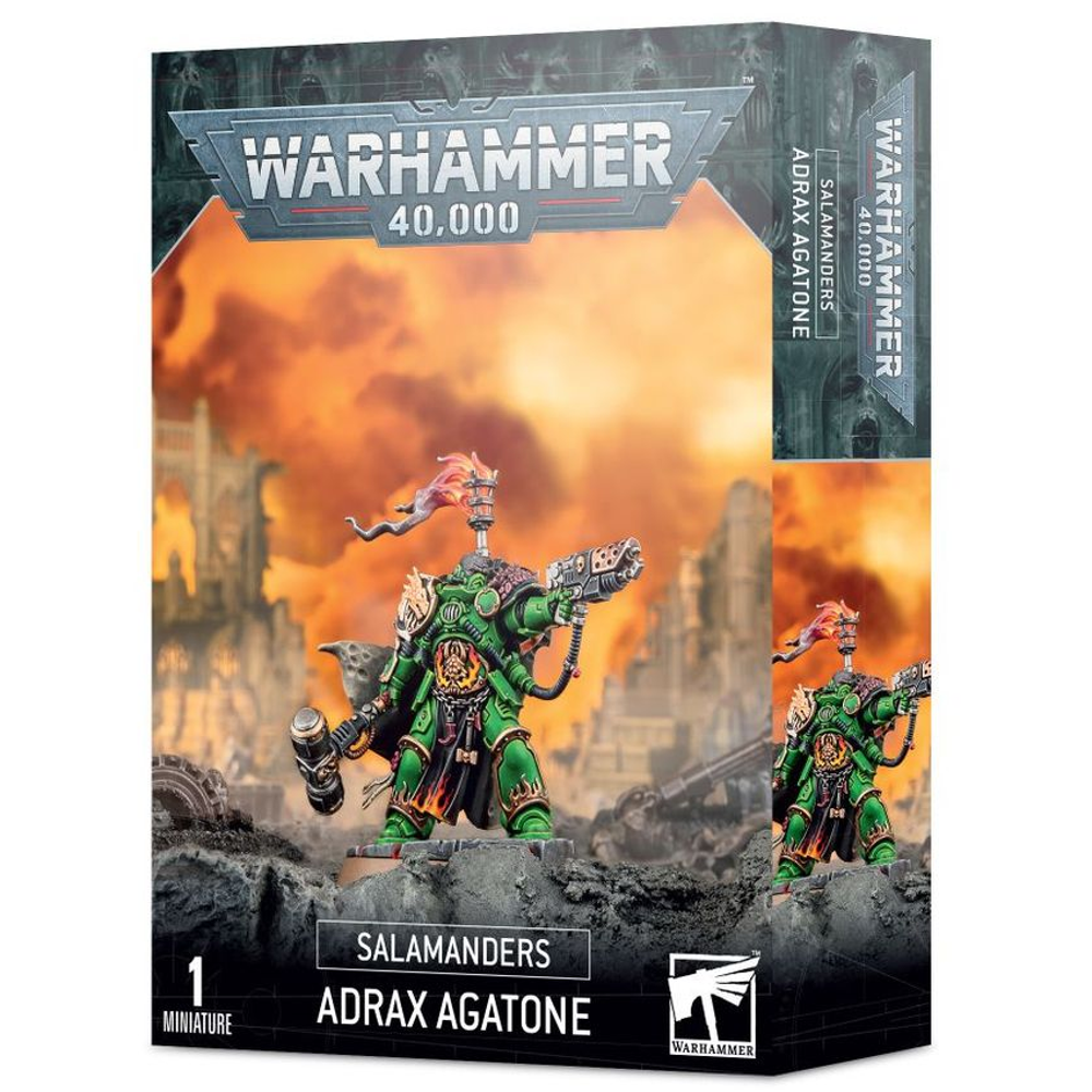 Warhammer 40K: Salamanders - Adrax Agatone