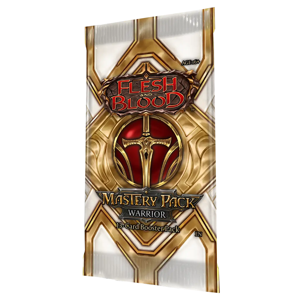 Flesh & Blood TCG: Mastery Pack Warrior - Booster Pack (Preorder)