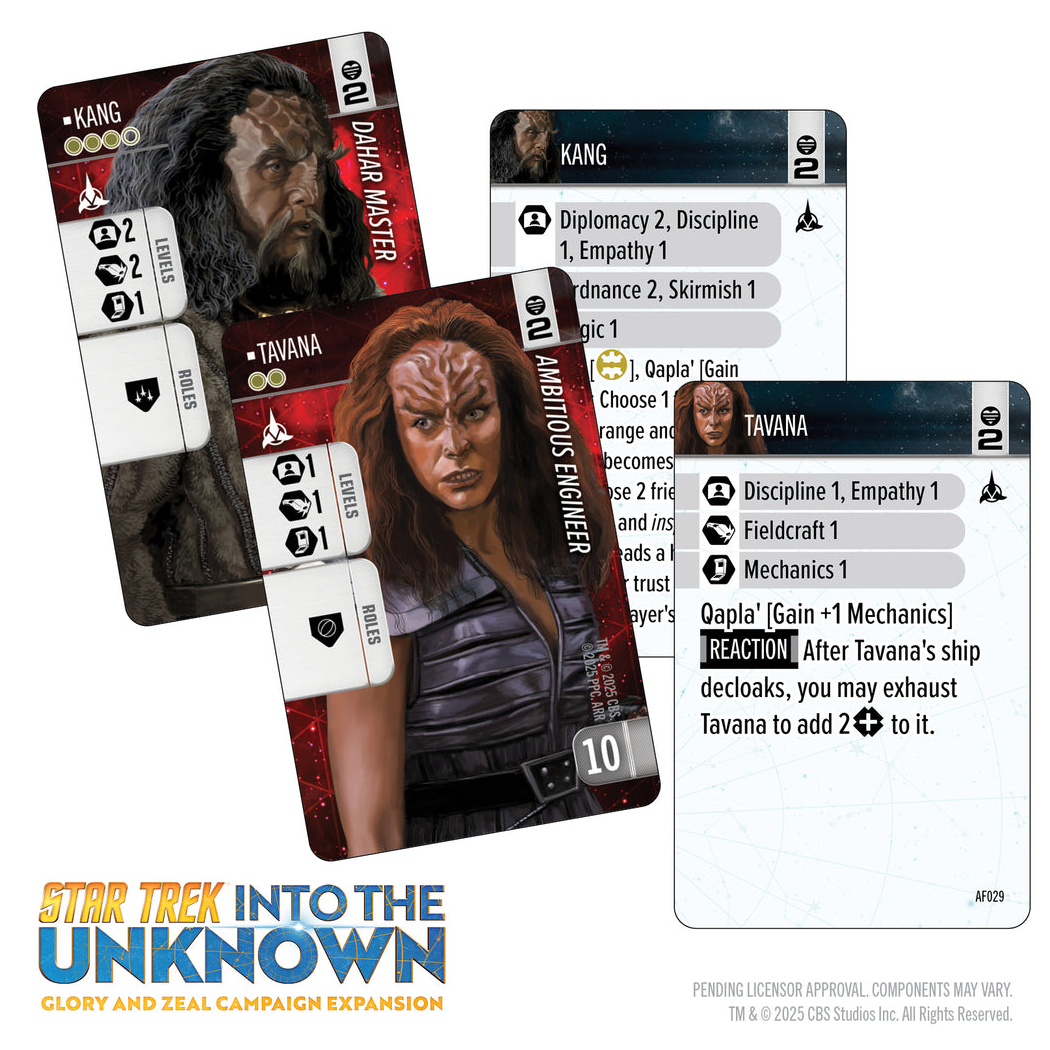 Star Trek: Into the Unknown - Glory & Zeal Campaign Expansion (Preorder)