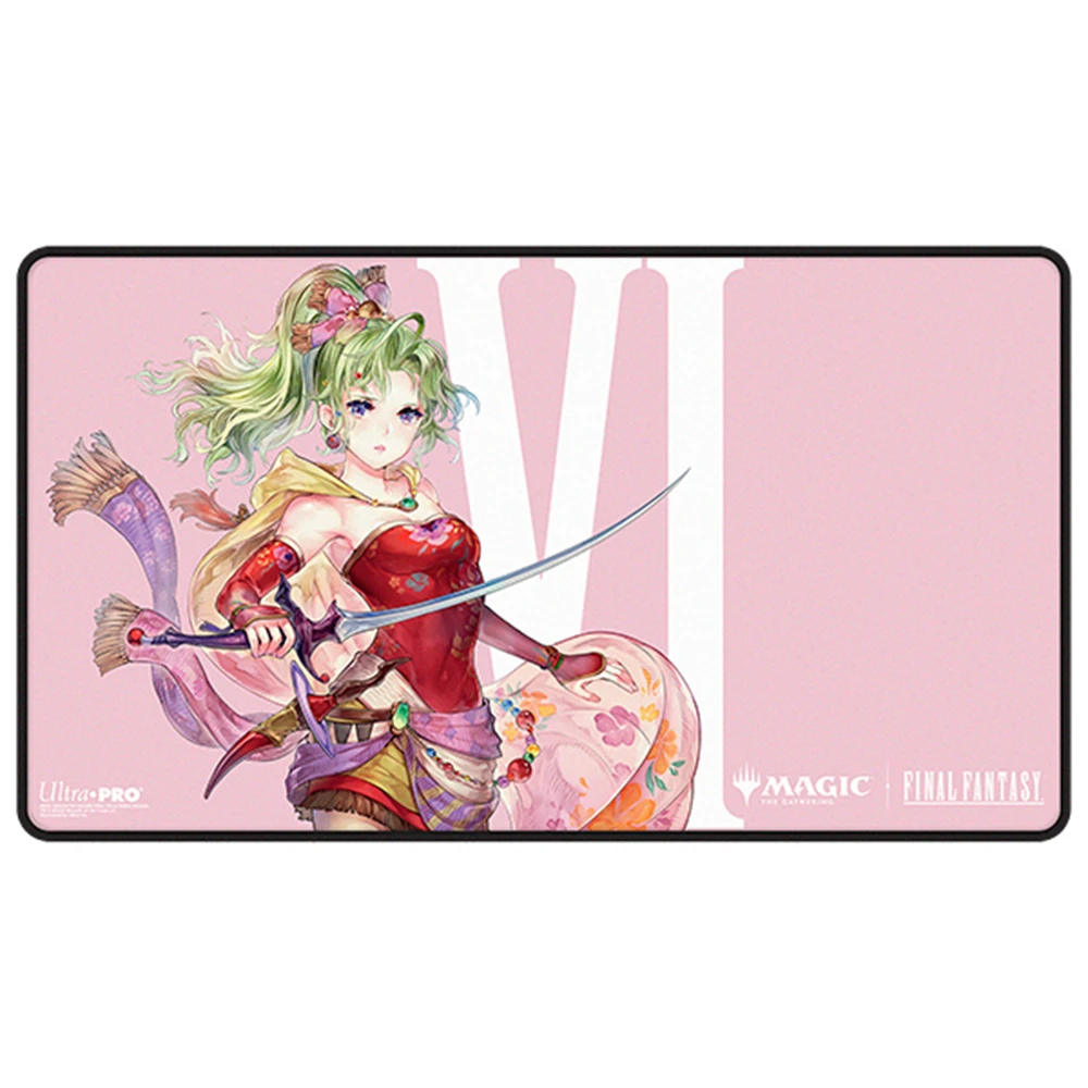 MTG Black Stitched Playmat: Final Fantasy - Terra, Herald of Hope (Preorder)