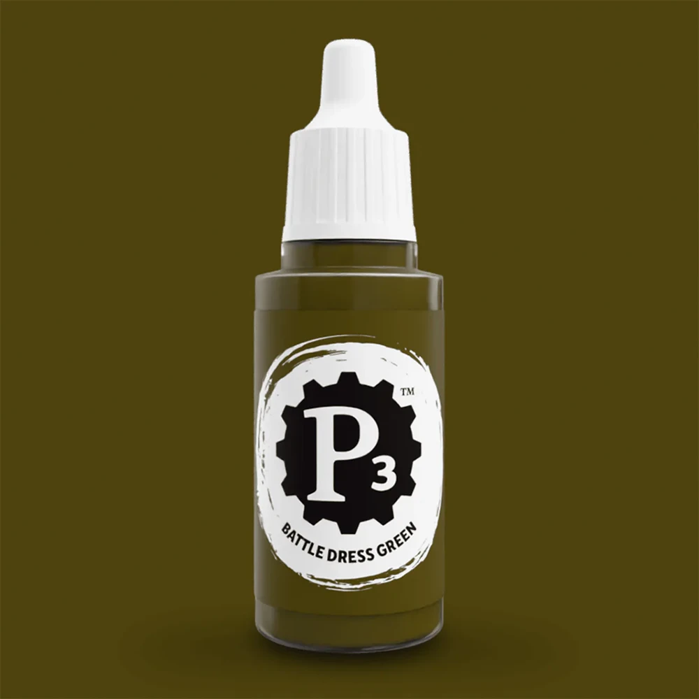 P3 Paint: Battle Dress Green (18ml) (New Arrival)