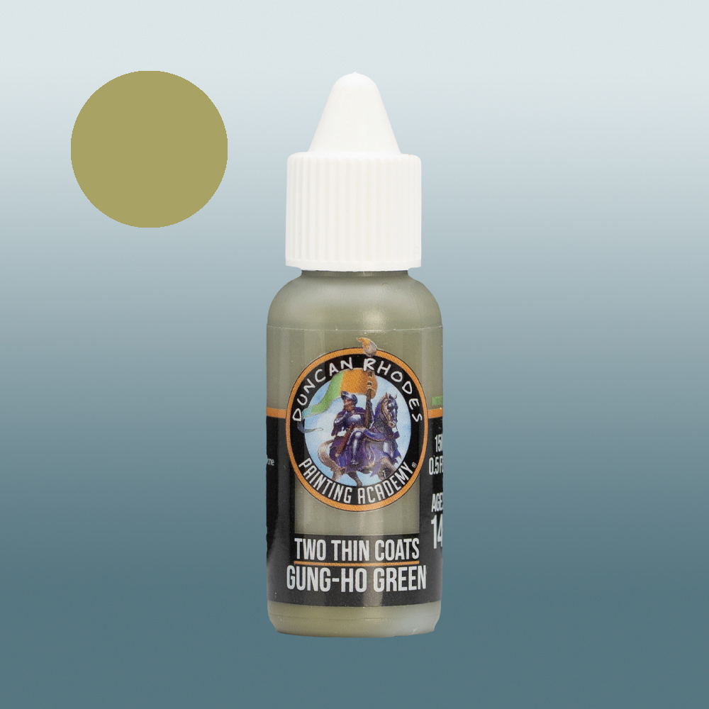 Two Thin Coats: Gung-ho Green (15ml)