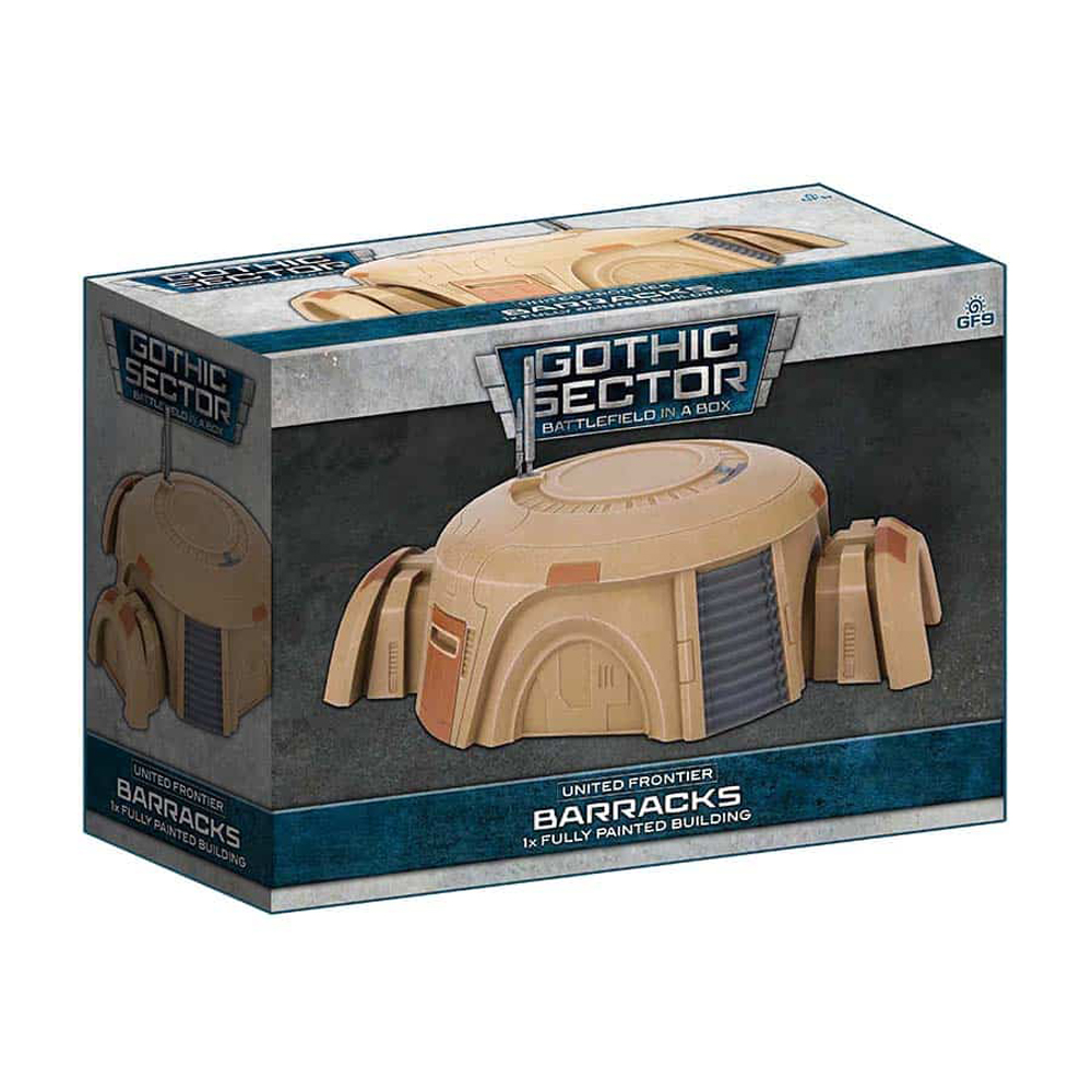 Battlefield in a Box: Gothic Sector - United Frontier Barracks