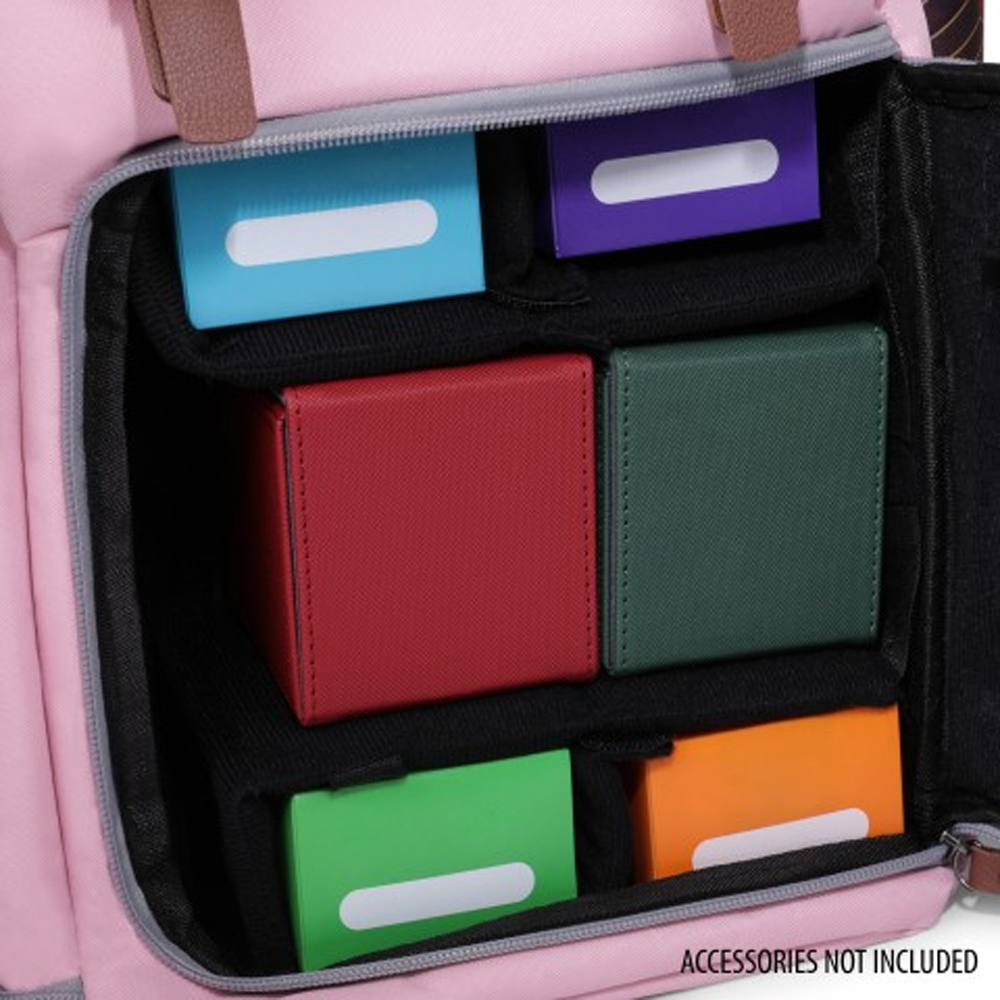 ENHANCE Card Storage Backpack: Mid-size Pink (Designer Edition) (Clearance)