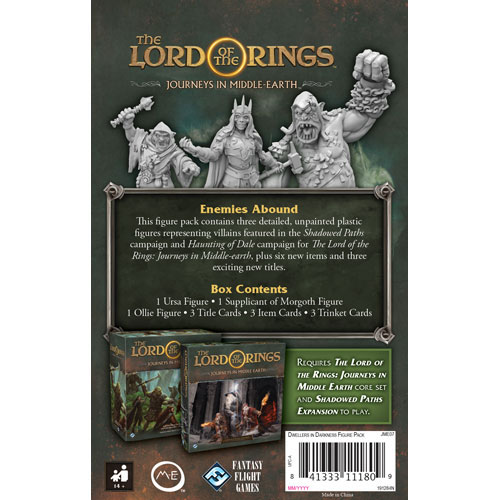 The Lord of the Rings: Journeys in Middle-earth - Dwellers in Darkness Figure Pack