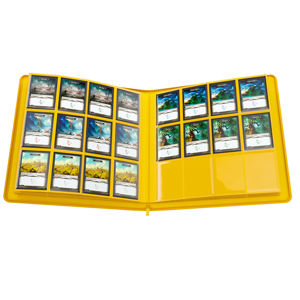 24-Pocket Zip-Up Album: Yellow
