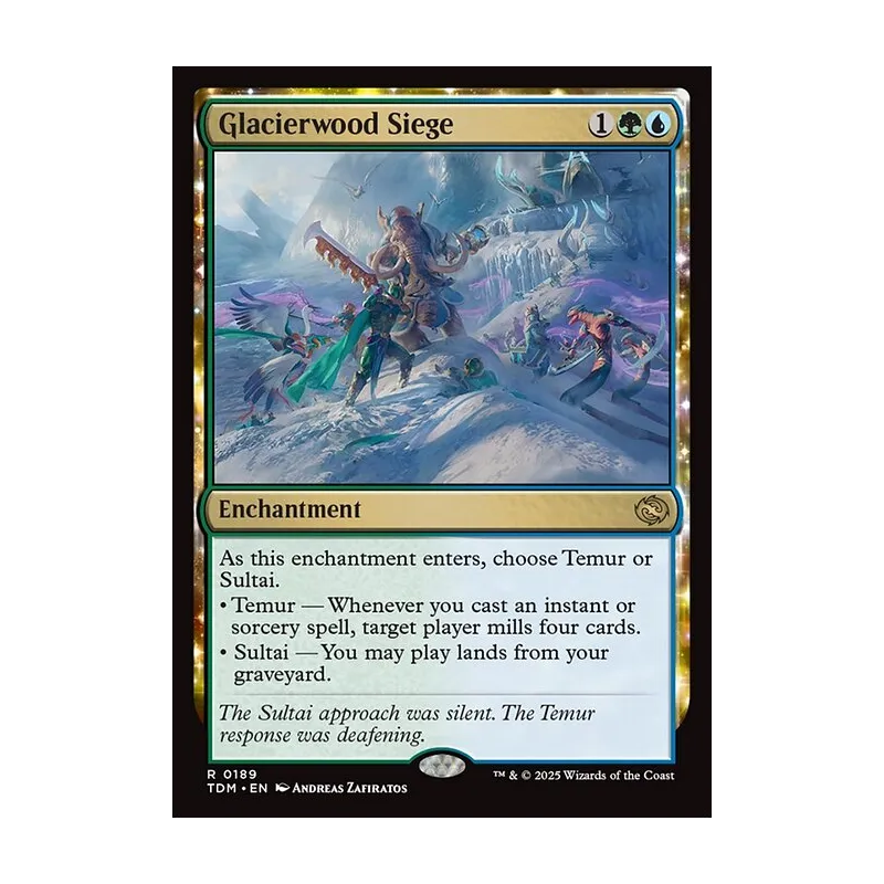Glacierwood Siege - Tarkir: Dragonstorm (Near Mint)
