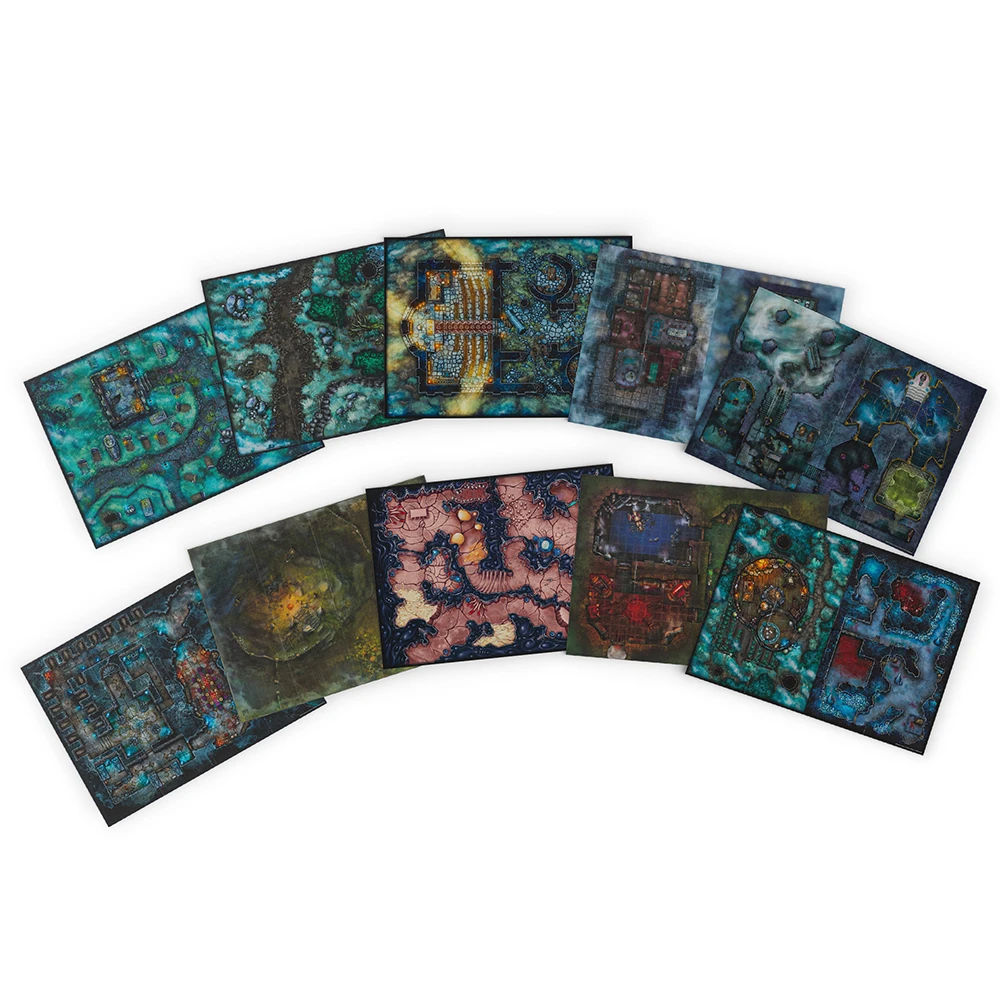 D&D 5E RPG: Ravenloft: The Horrors Within - Map Pack