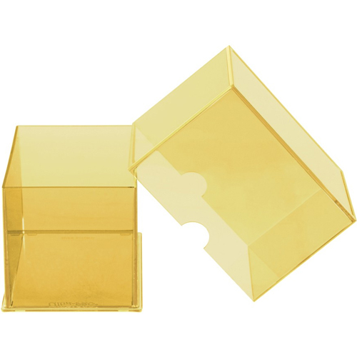 Eclipse 2-Piece Deck Box: Lemon Yellow