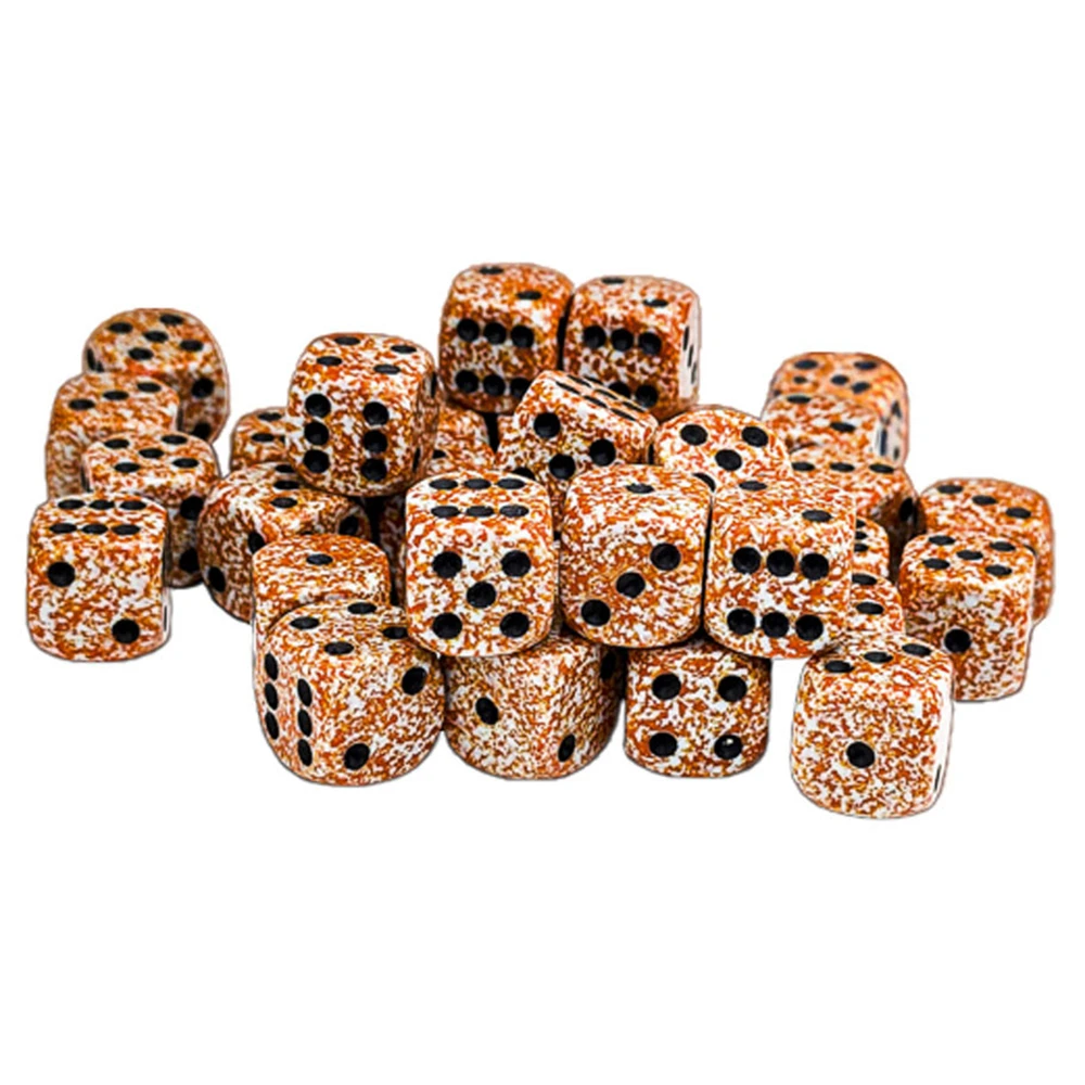 Chessex 12mm d6 Set: Speckled - Rust (36) (New Arrival)