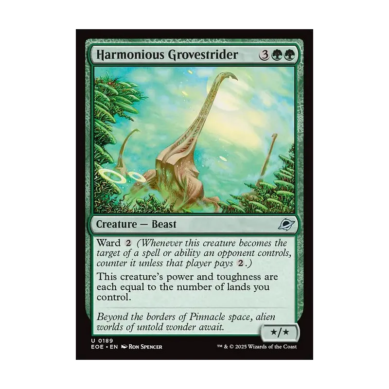 Harmonious Grovestrider - Edge of Eternities (Near Mint)