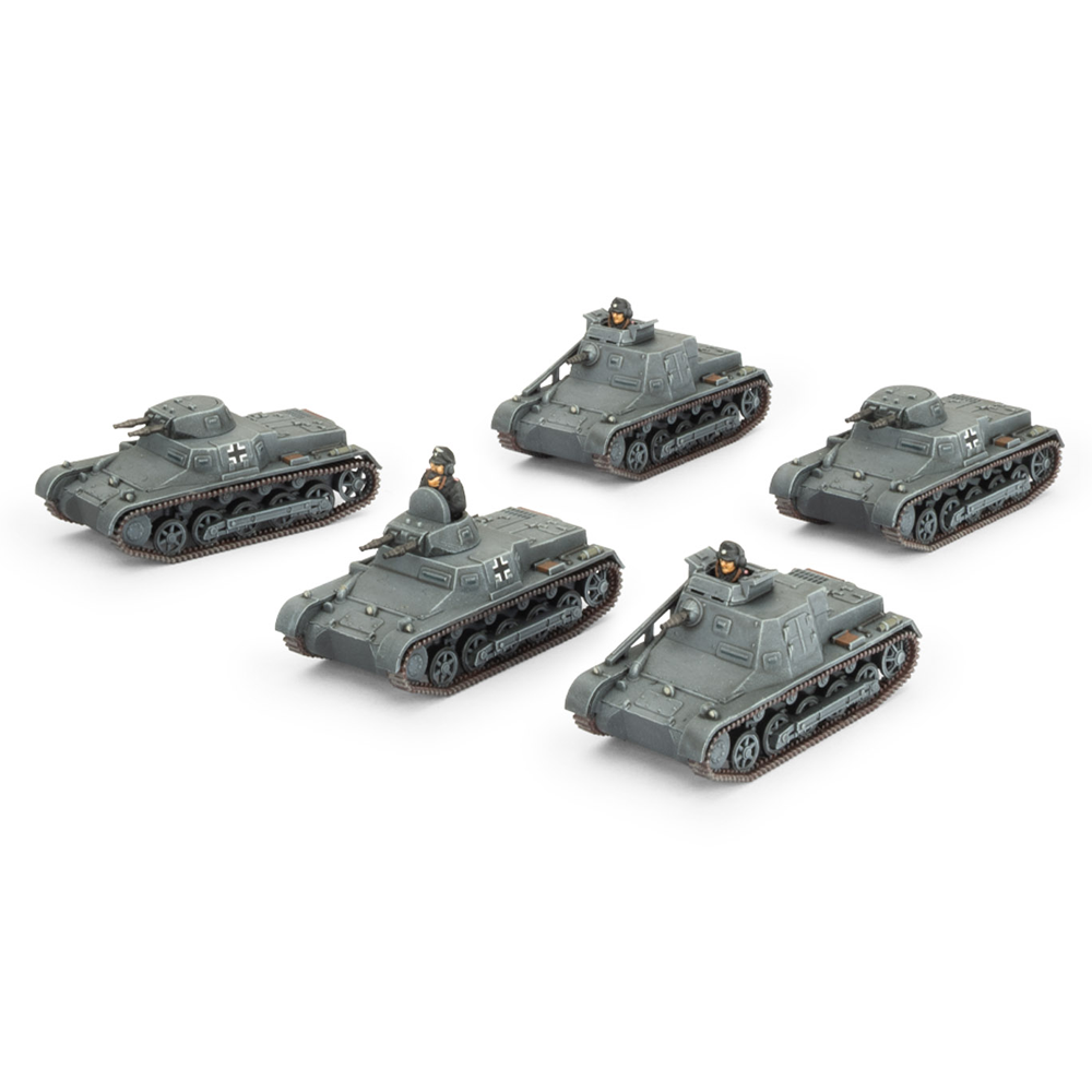 Flames of War WW2: German - Panzer I Tank Platoon