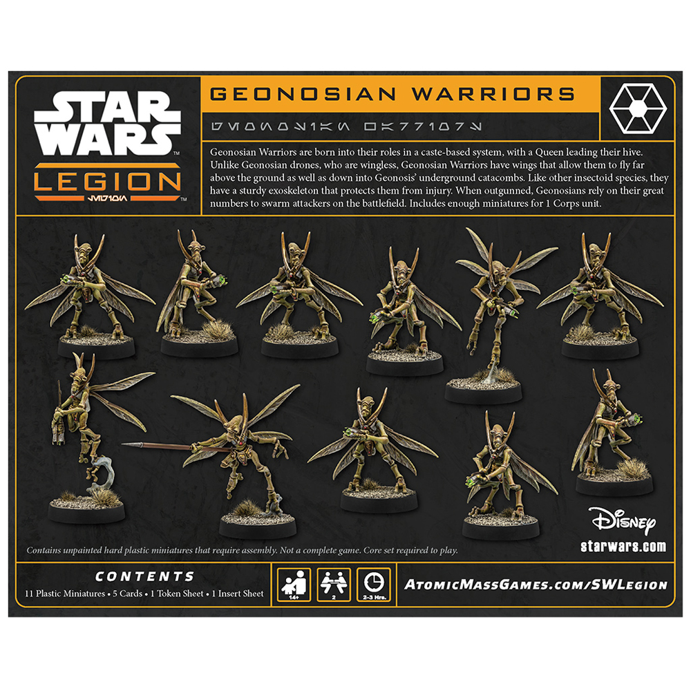 Star Wars: Legion - Geonosian Warriors Unit Expansion