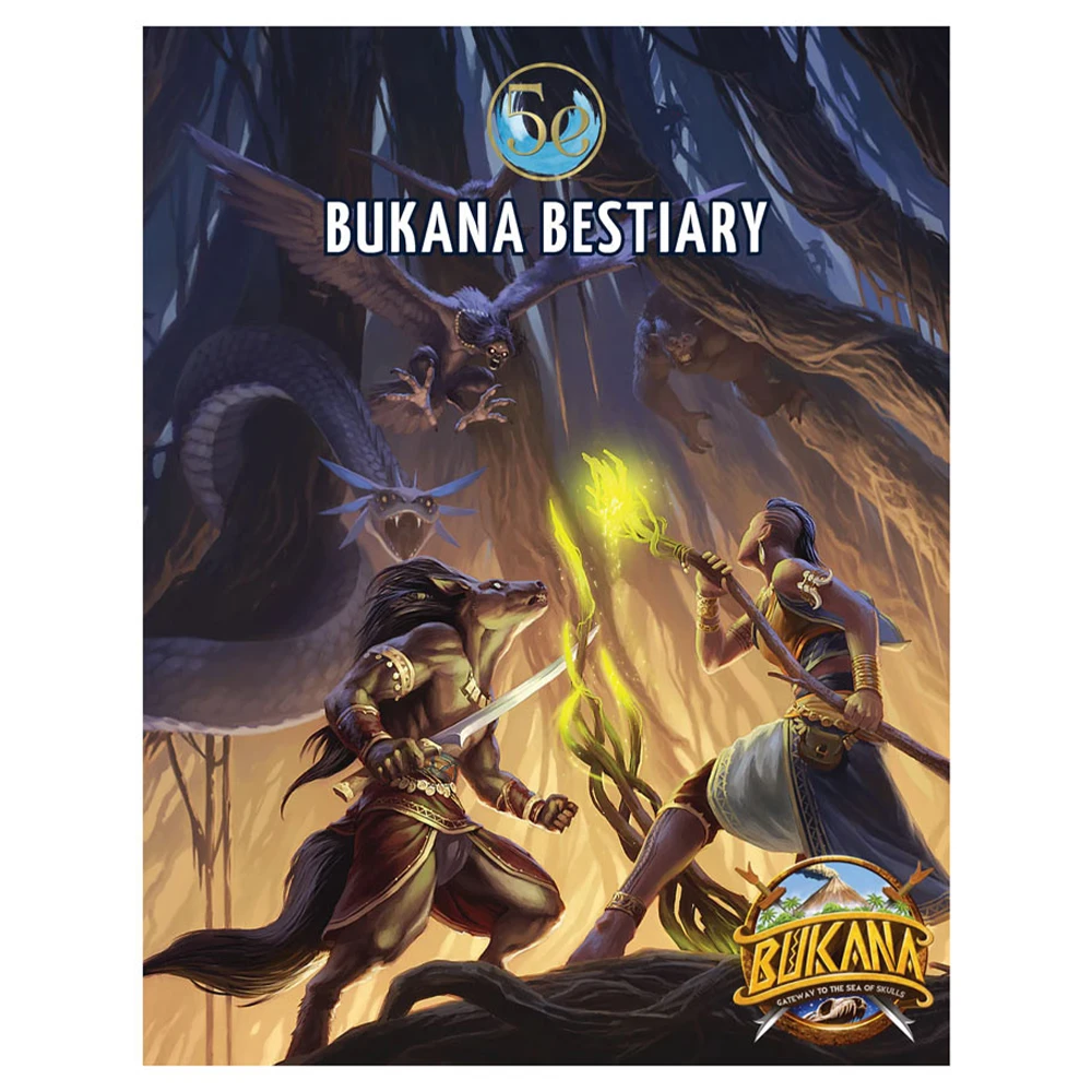 Bukana Bestiary: 5E WakeSong Supplement (D&D 5E Compatible) (Preorder)