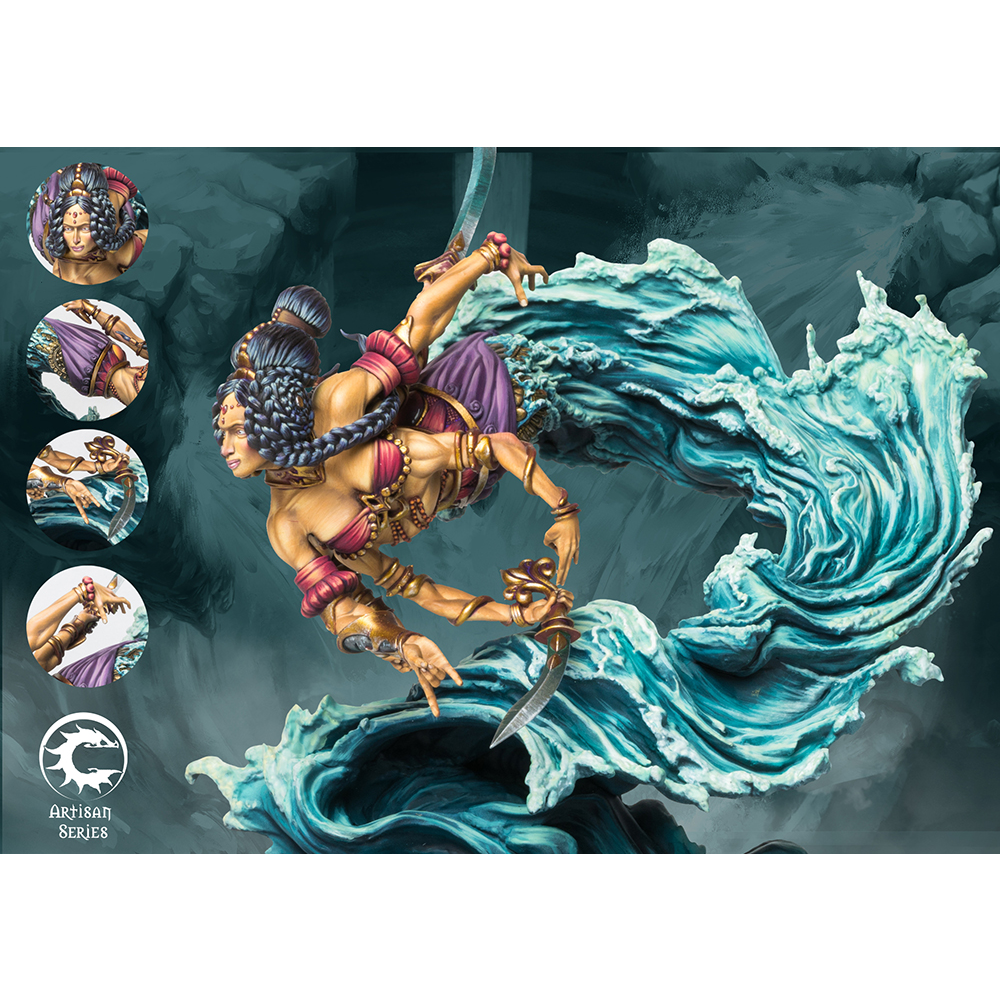 Conquest: Sorcerer Kings - Marid Apsara (Artisan Series) (New Arrival)