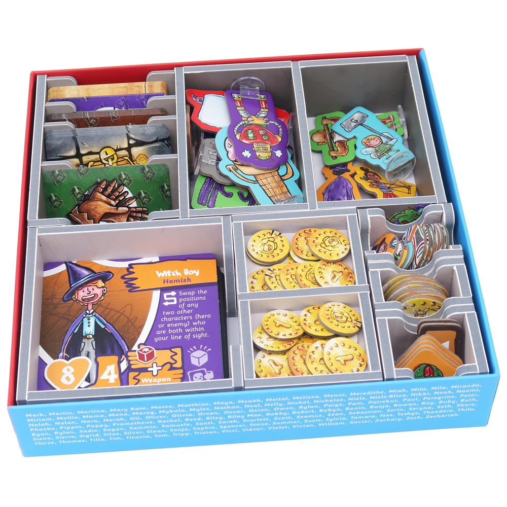 Box Insert Color: CoraQuest