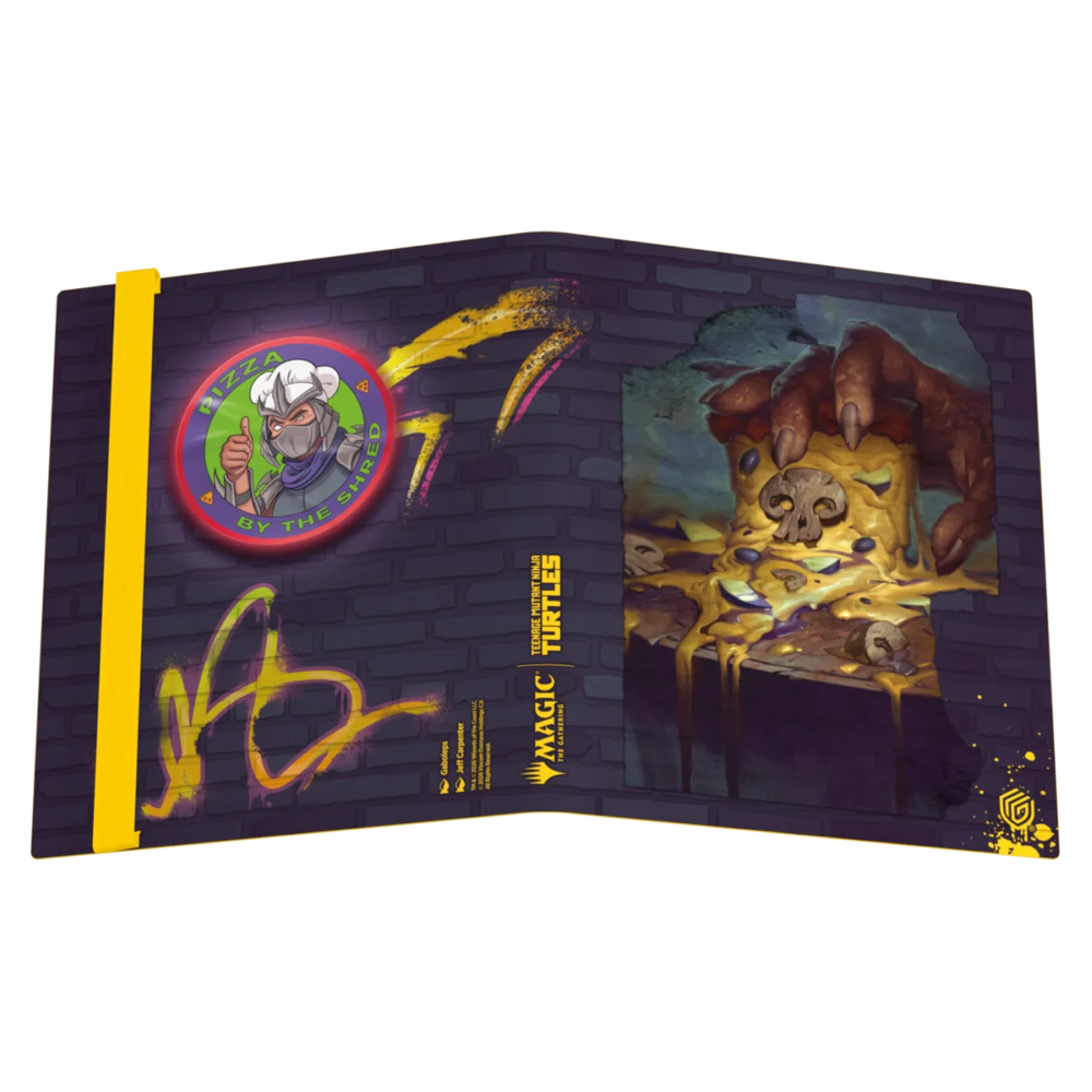 MTG 18-Pocket FlexXFolio 360 TMNT: Swamp - Pizza Slice