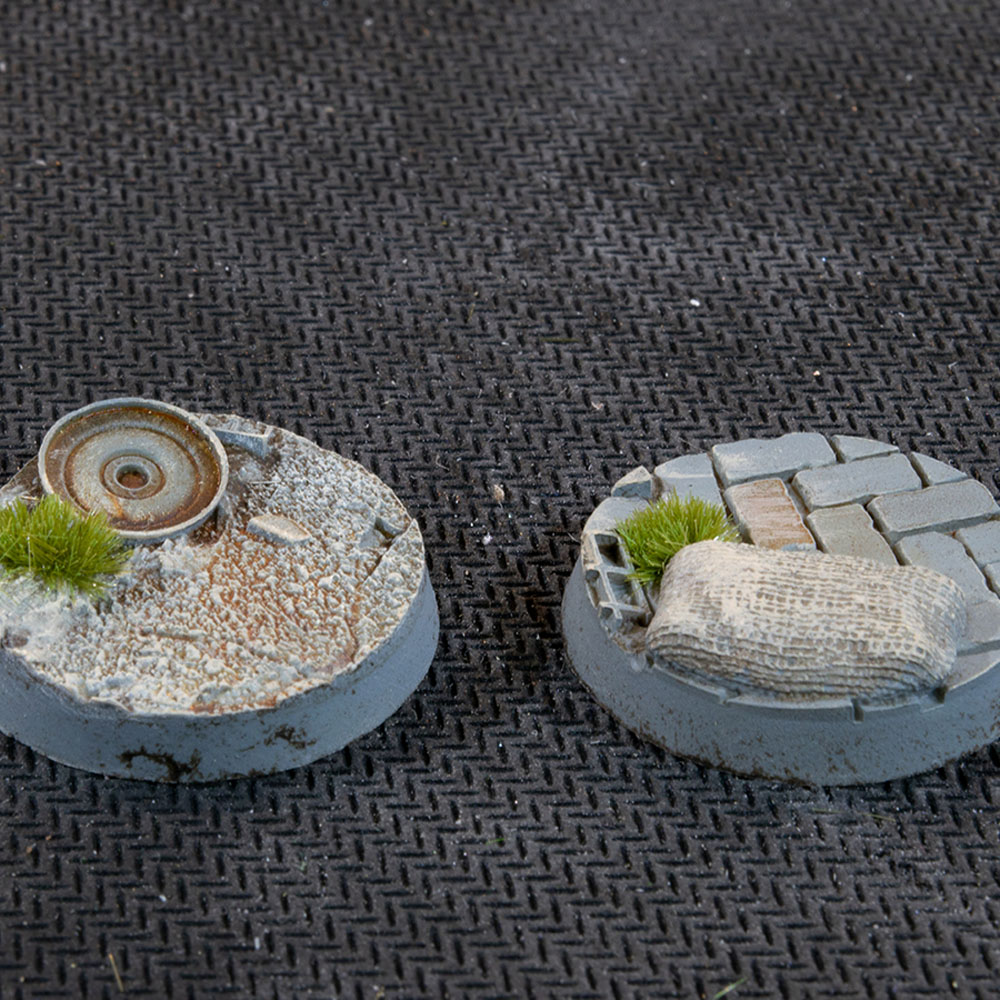 Battle Ready Bases: Urban Warfare - Round 25mm (10)