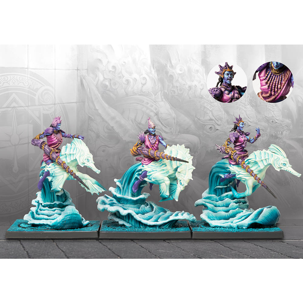 Conquest: Sorcerer Kings - Marid Lancers (Dual Kit)