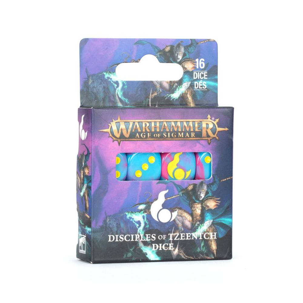 Warhammer Age of Sigmar: Dice Set - Disciples of Tzeentch (16)