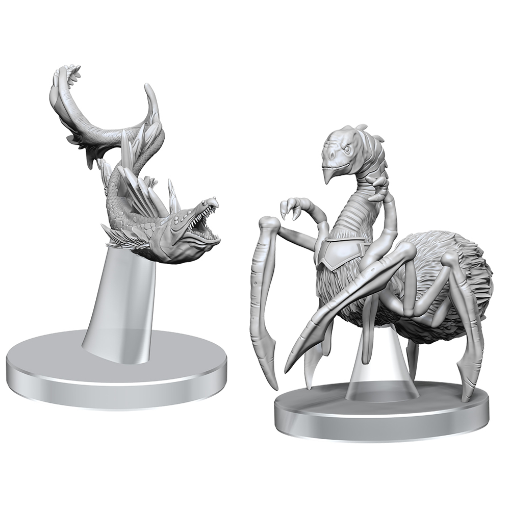 D&D Nolzur's Marvelous Unpainted Minis: W28 Neogi & Space Eel