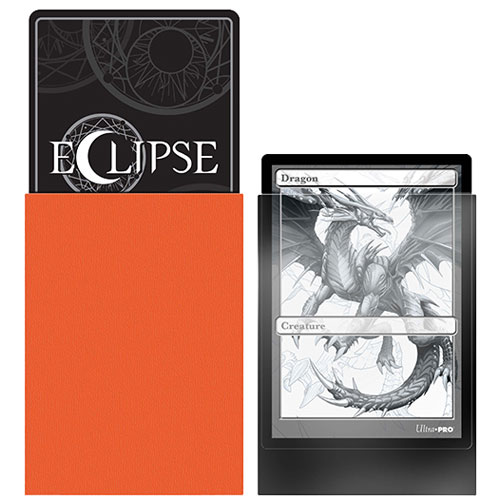 Deck Protector: Eclipse Matte - Pumpkin Orange