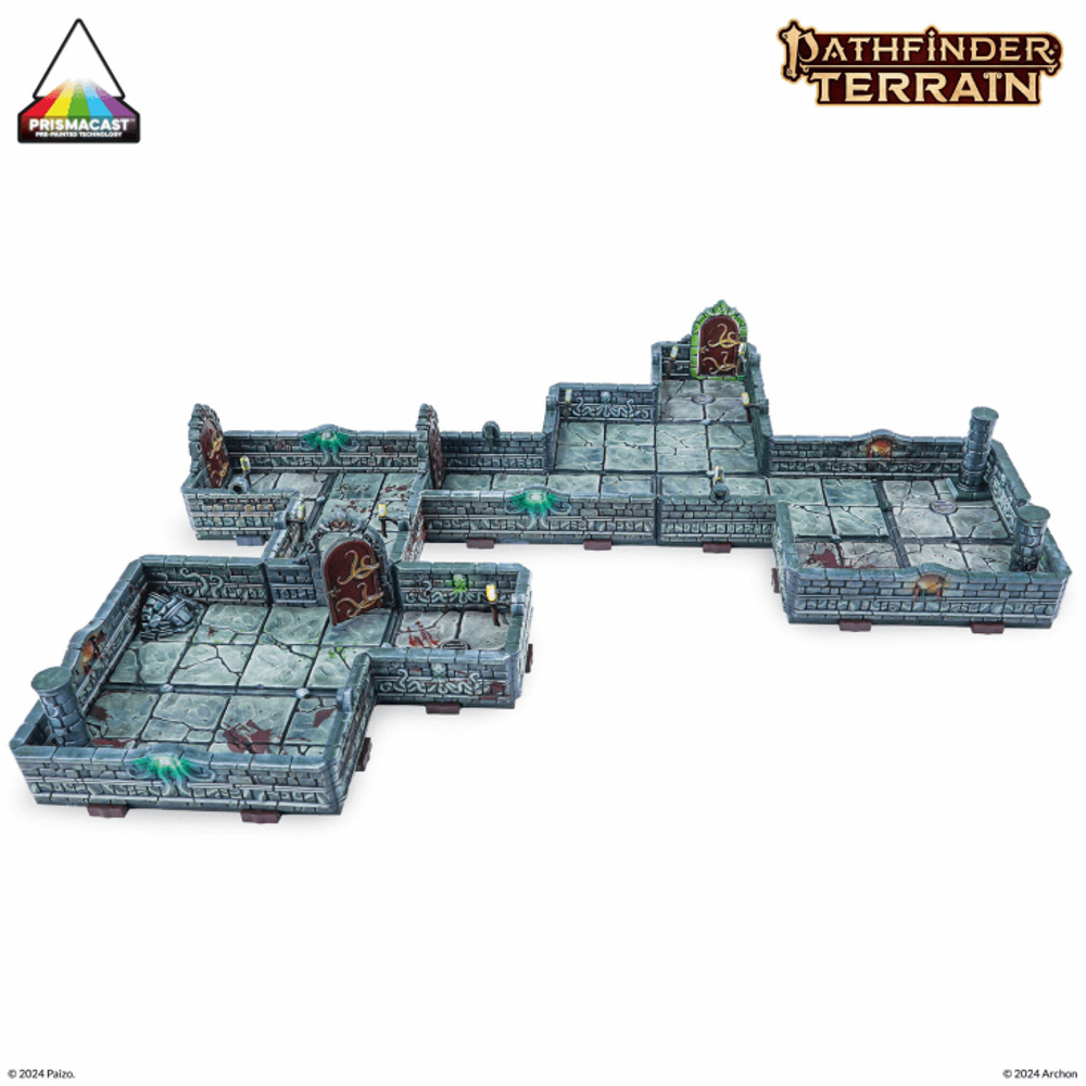 Dungeons & Lasers PrismaCast Pre-Painted: Pathfinder - Abomination Vaults
