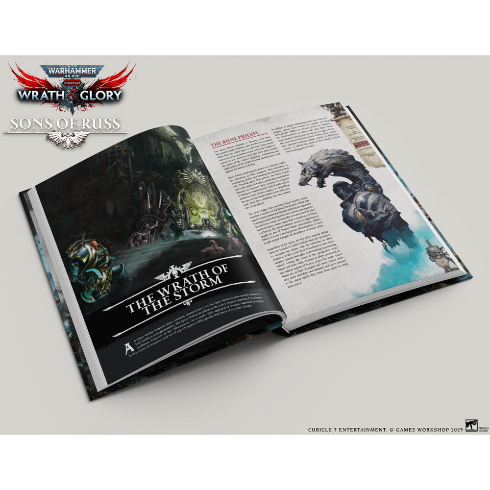 Warhammer 40K Wrath & Glory RPG: Sons of Russ (Standard Edition) (New Arrival)
