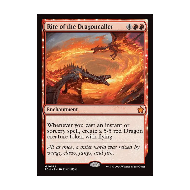 Rite of the Dragoncaller - Foundations (Foil Near Mint)